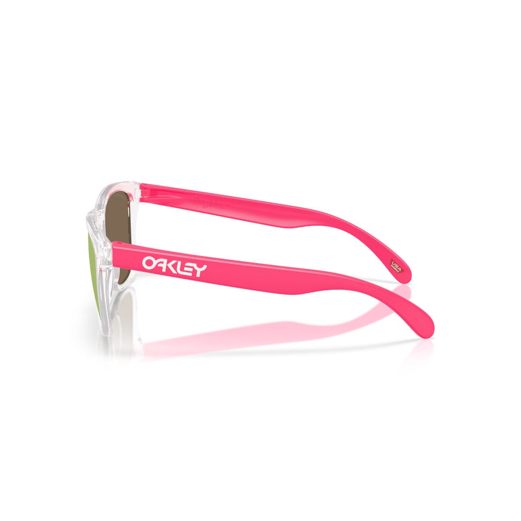 OAKLEY - FROGSKINS | Clear w/ Prizm Rose Gold
