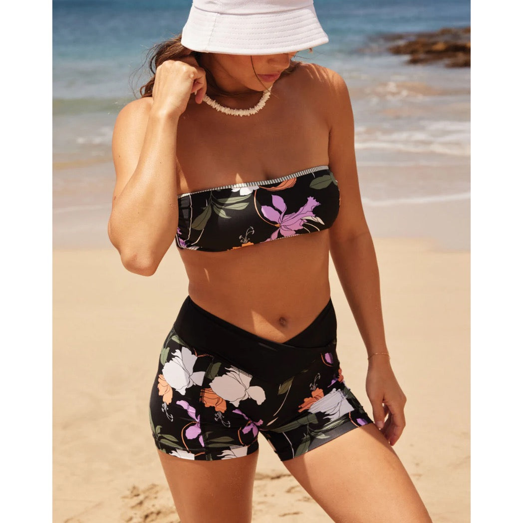 BODY GLOVE - DREAMY CROSS-OVER SPEEDY SHORT | BLACK