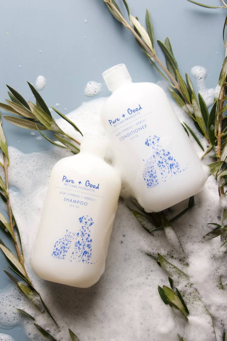 Pure + Good - Dog & Cat Shampoo: Blue Cypress + Neroli