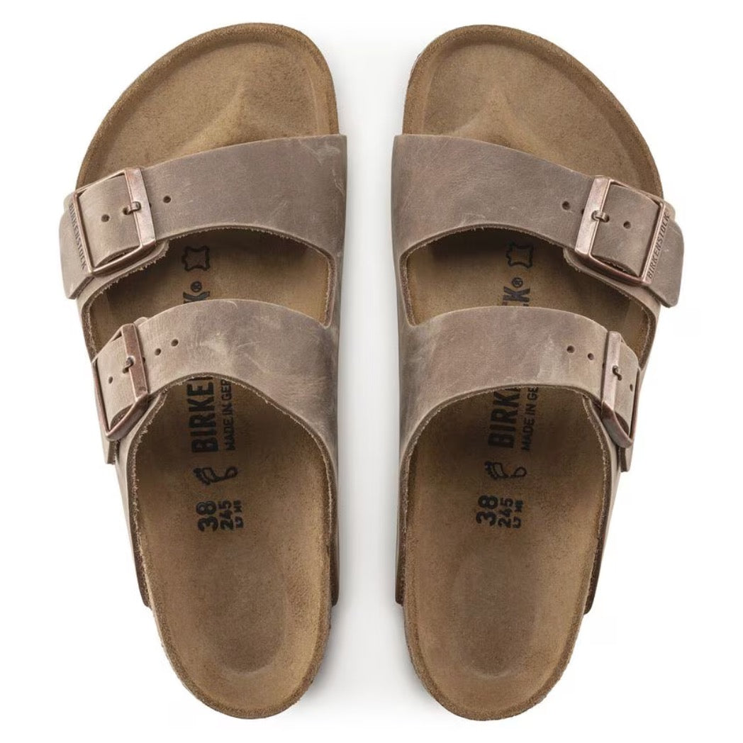 BIRKENSTOCK - ARIZONA OILED LEATHER | Tobacco Brown