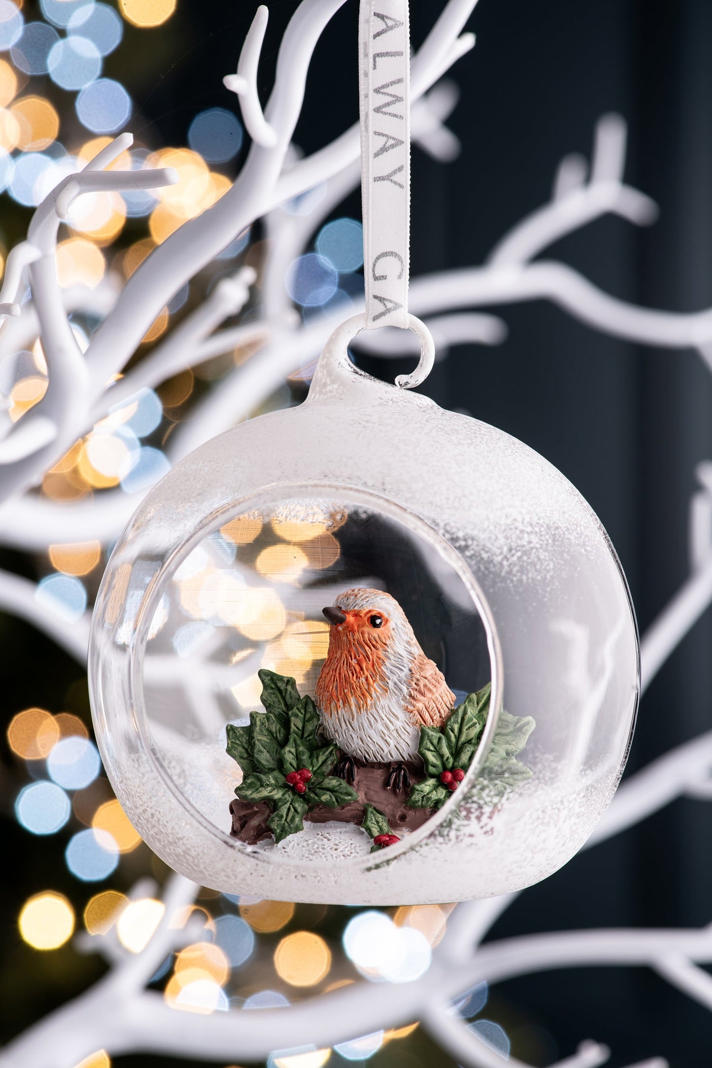 Galway Robin Hanging Bauble Ornament