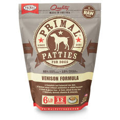 Primal Raw Patties for Dogs