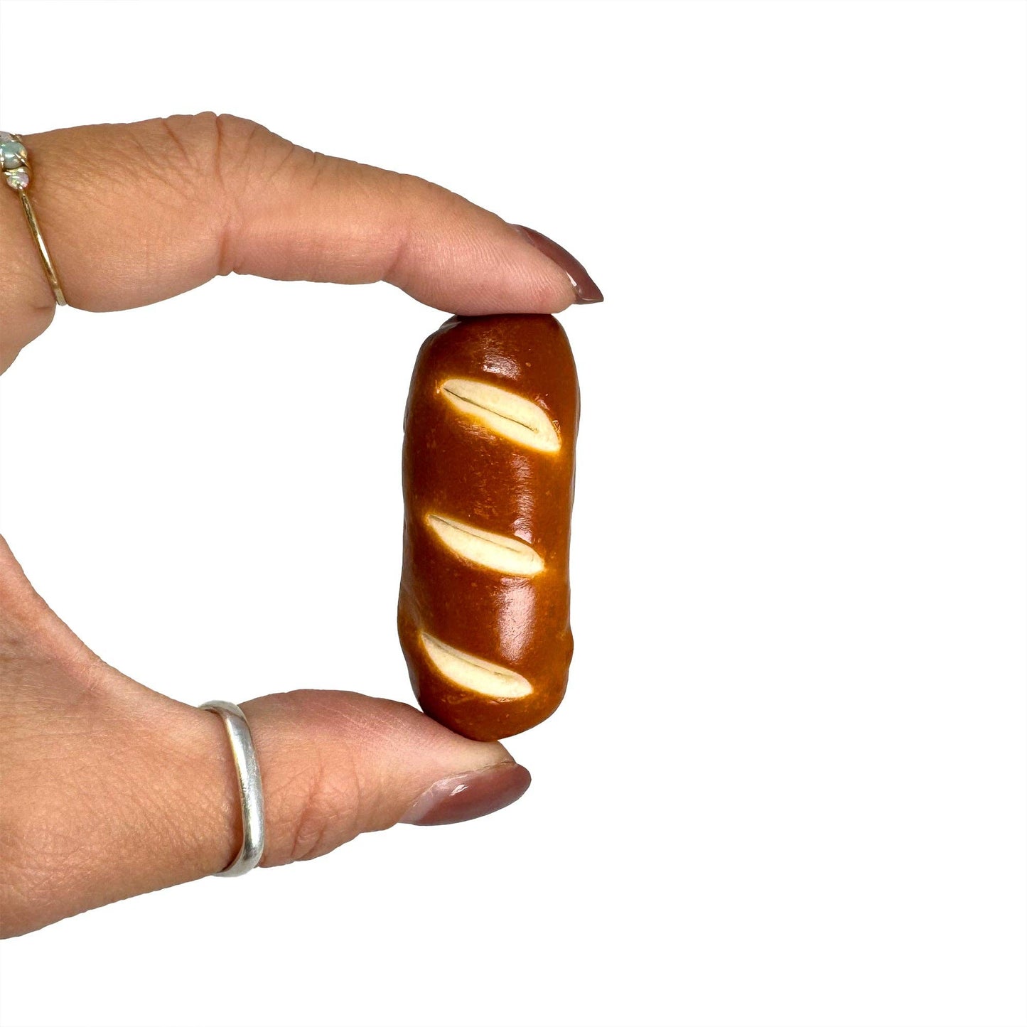 Baguette Bread Keychain