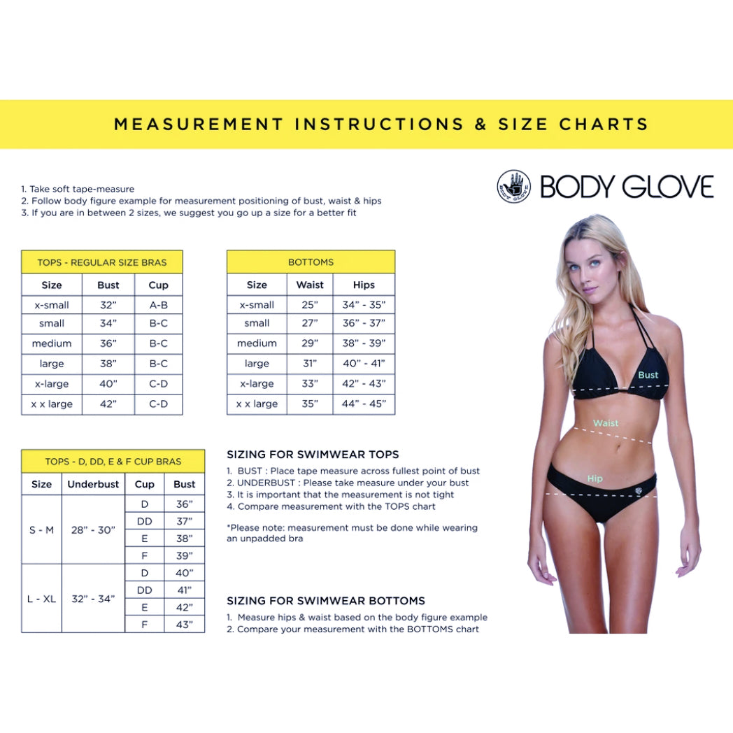 BODY GLOVE - SMOOTHIES PATSY BIKINI TOP | BLACK