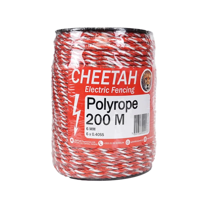 Cheetah Polyrope (200M x 6mm)