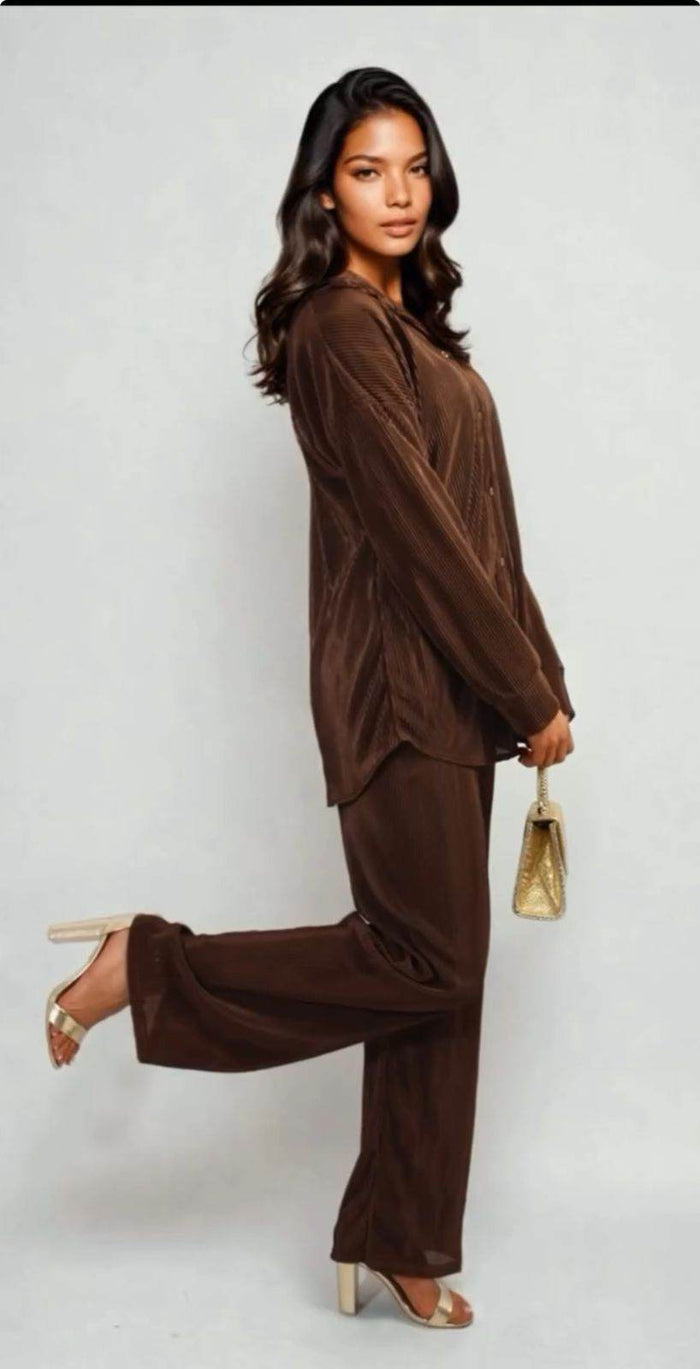Coco Pleated Coord Set - oneinmelon