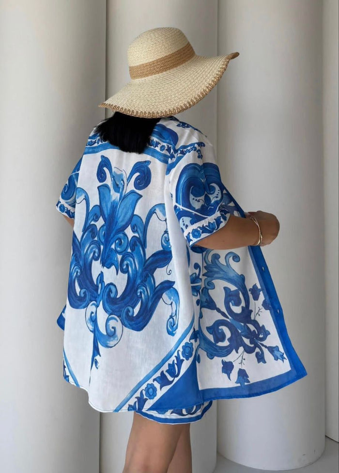 Coord set linen fabric