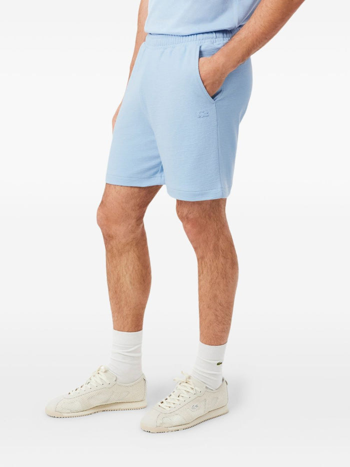 embossed logo shorts