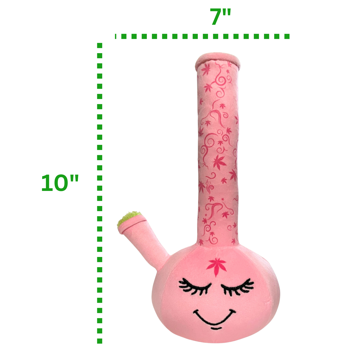 PAW:20 - Harmony Bong, Parody Plush Squeaky 420 Dog Toy