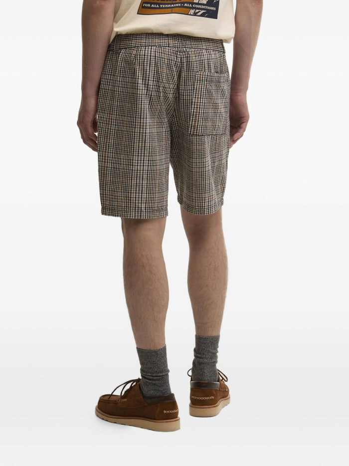 Fife checked shorts