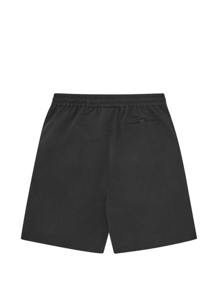 logo-print track shorts