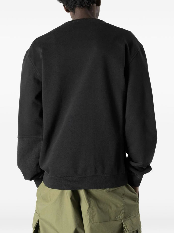 Maha logo-print panelled sweater