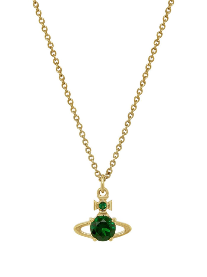 Reina orb-pendant necklace