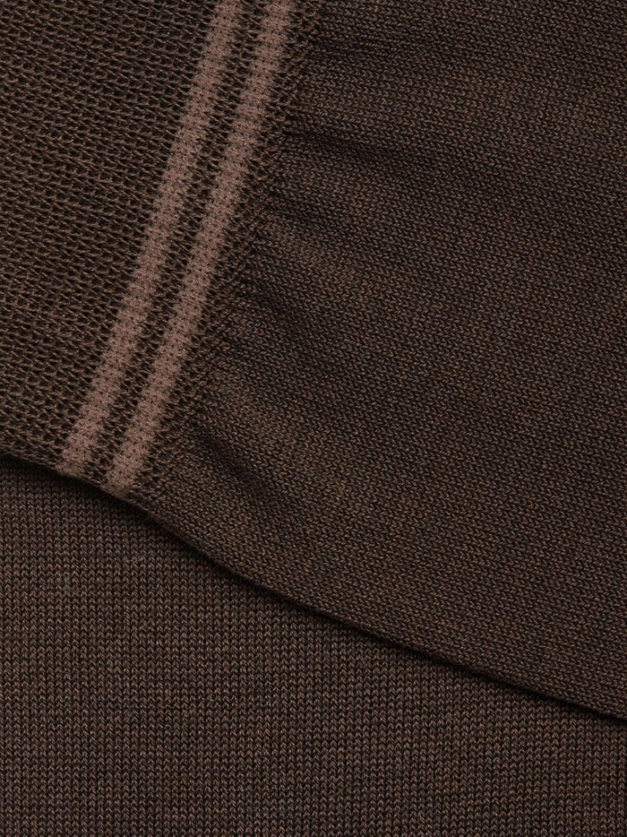 stripe-detail socks