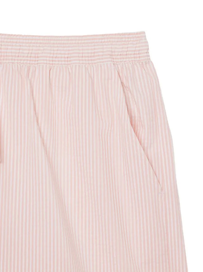 Striped Drawstring Swim Shorts