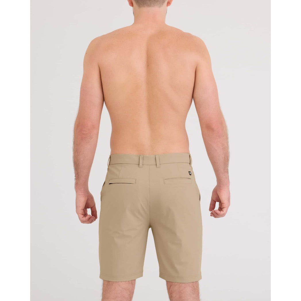 SAXX - CADDIE 8" SHORT | Perfect Khaki