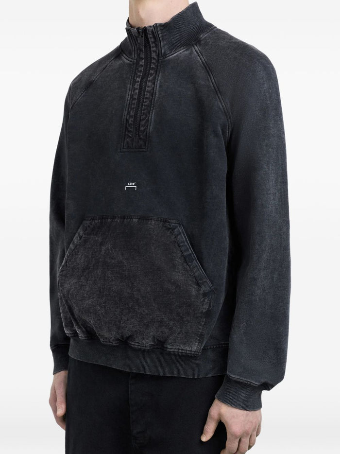 zip-up sweatshirt