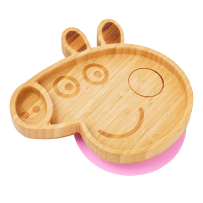 bamboo bamboo Peppa Pig Suction Plate