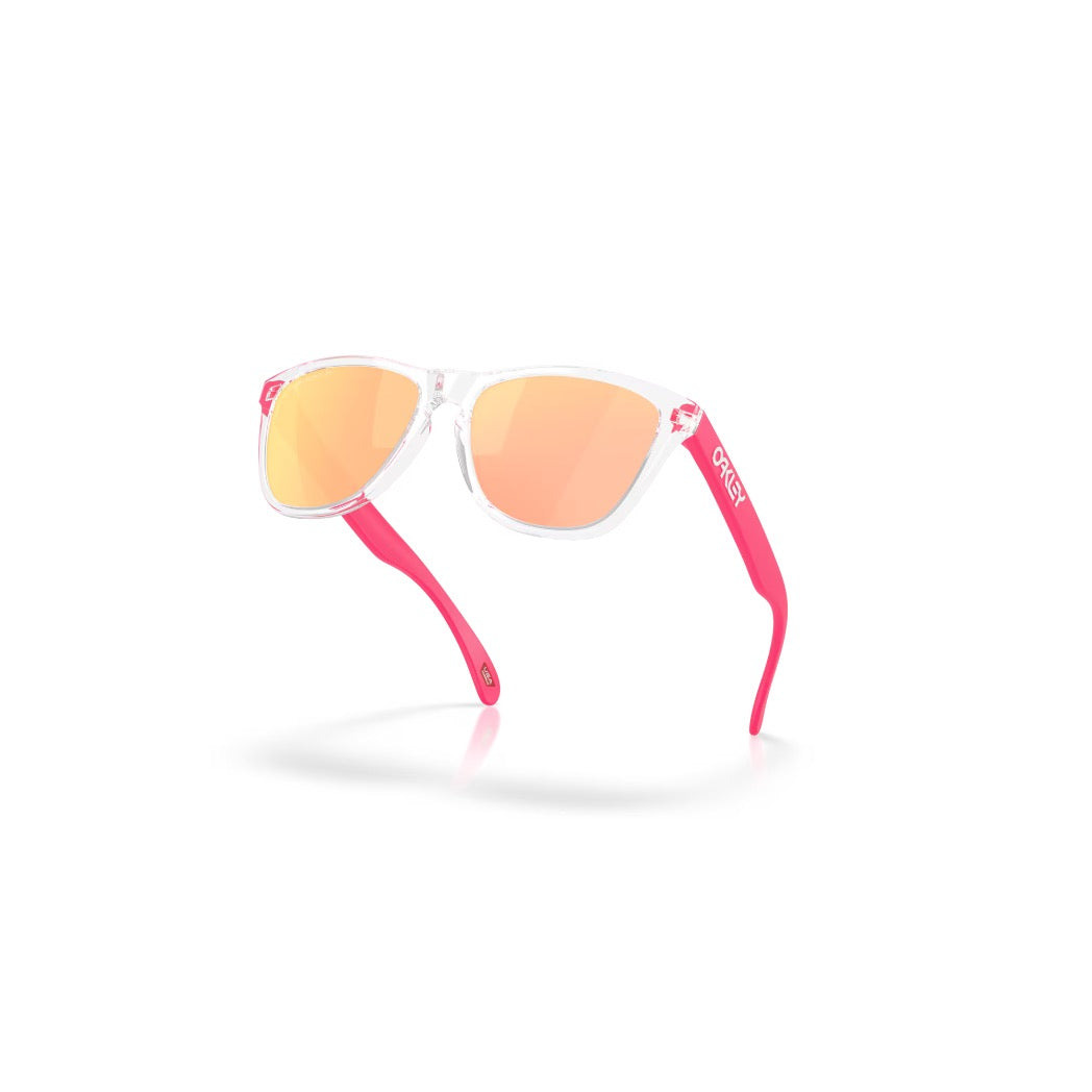 OAKLEY - FROGSKINS | Clear w/ Prizm Rose Gold