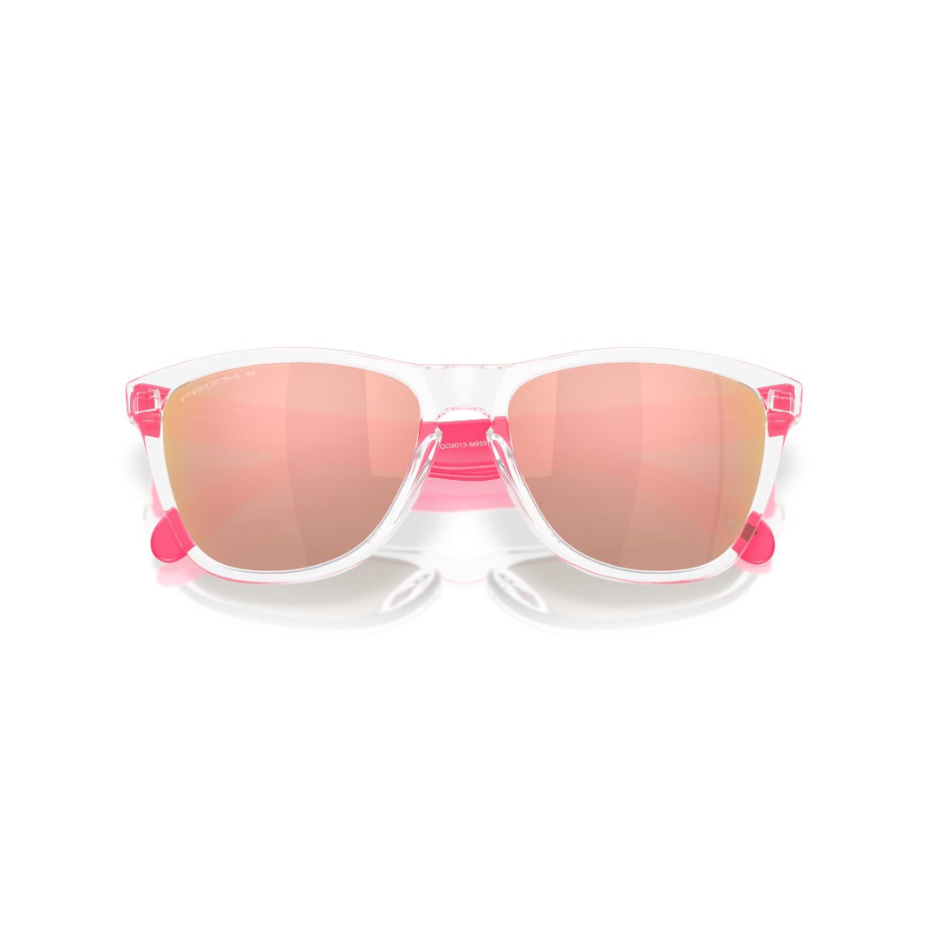 OAKLEY - FROGSKINS | Clear w/ Prizm Rose Gold