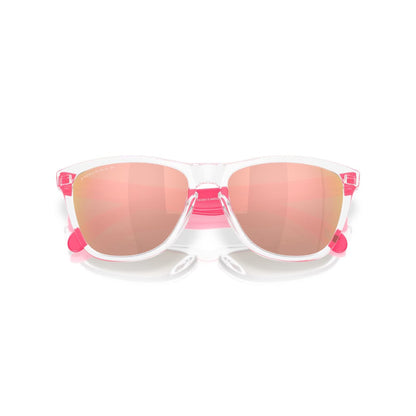OAKLEY - FROGSKINS | Clear w/ Prizm Rose Gold