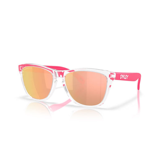 OAKLEY - FROGSKINS | Clear w/ Prizm Rose Gold