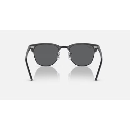RAYBAN - CLUBMASTER | Grey on Black w/ Dark Grey
