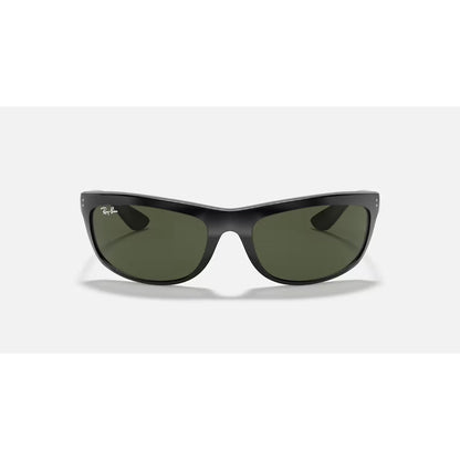RAYBAN - BALORAMA | Polished Black w/ Green