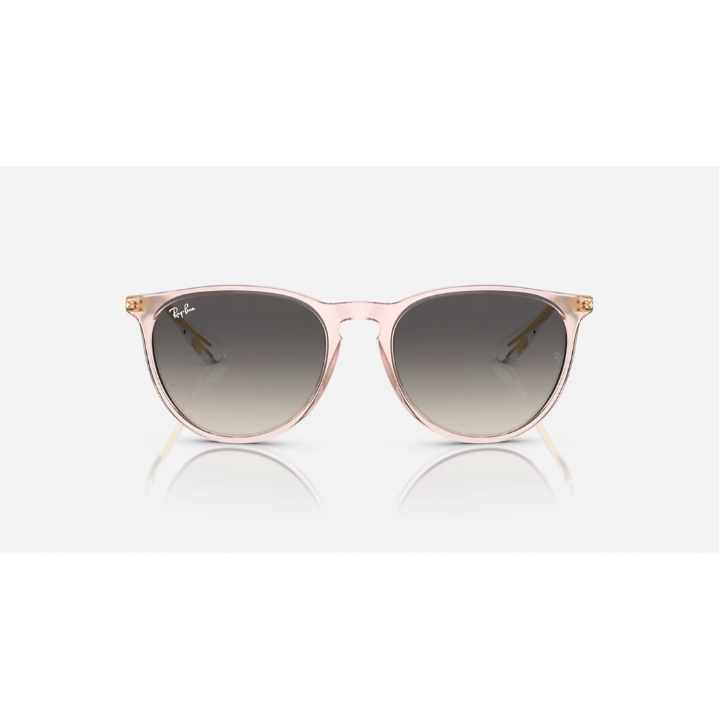 RAYBAN - ERIKA | Polished Transparent Pink w/ Grey