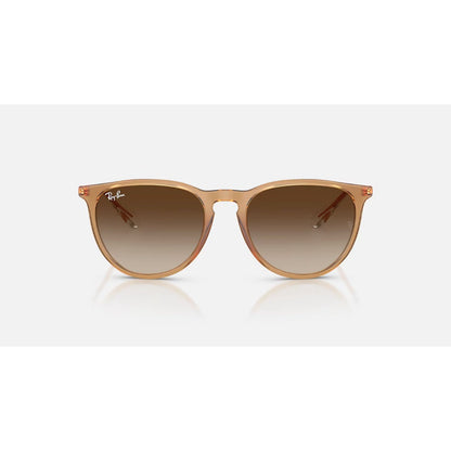 RAYBAN - ERIKA | Polished Rubber Beige w/ Gradient Brown