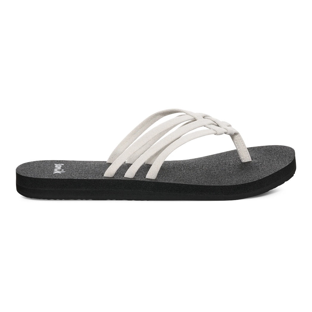 SANUK - YOGA SANDY II SPARKLE | Silver