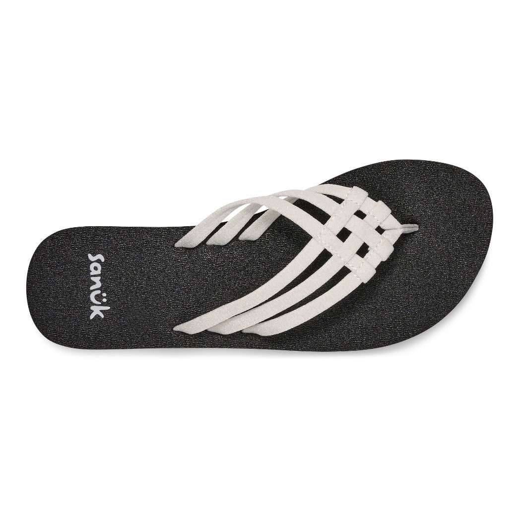 SANUK - YOGA SANDY II SPARKLE | Silver
