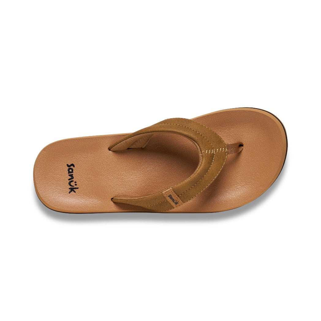 SANUK - WAVY KIDS SANDAL | Tan