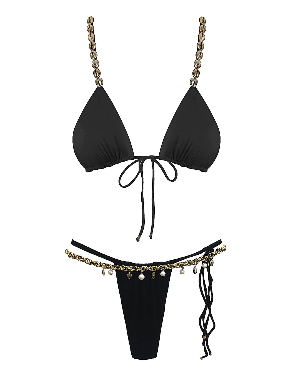 Zuri Triangle-Paloma Tie Side Bikini