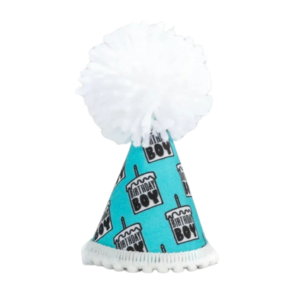 Pup Party Hats - Birthday Boy Black Ink Party Hat