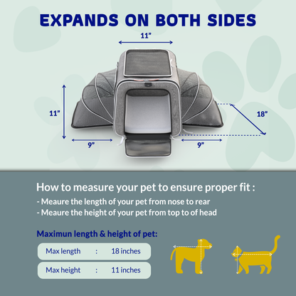 Katziela - Katziela Rolling Rover Airline Compliant Expandable Wheeled Pet Carrier