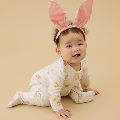 Bunny Clever Zip Sleepsuit