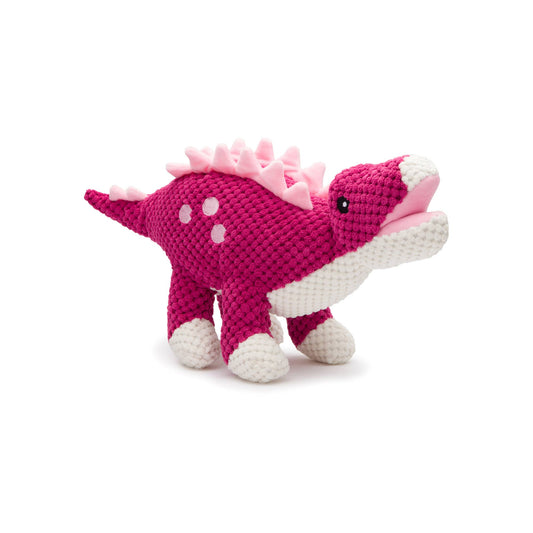 fabdog - Floppy Stegosaurus Plush Dog Toy