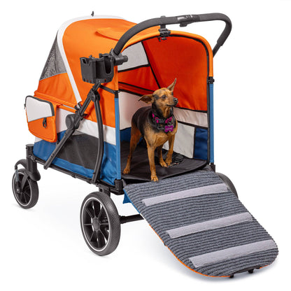 Dogline - Powerhouse Pet Cruiser with Easy Access Ramp