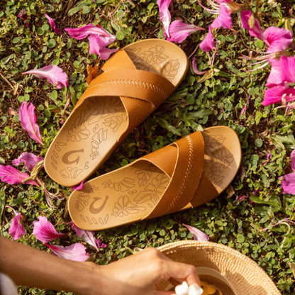 OLUKAI - KIPE'A 'OLU SLIDE (WOMENS) | Sahara