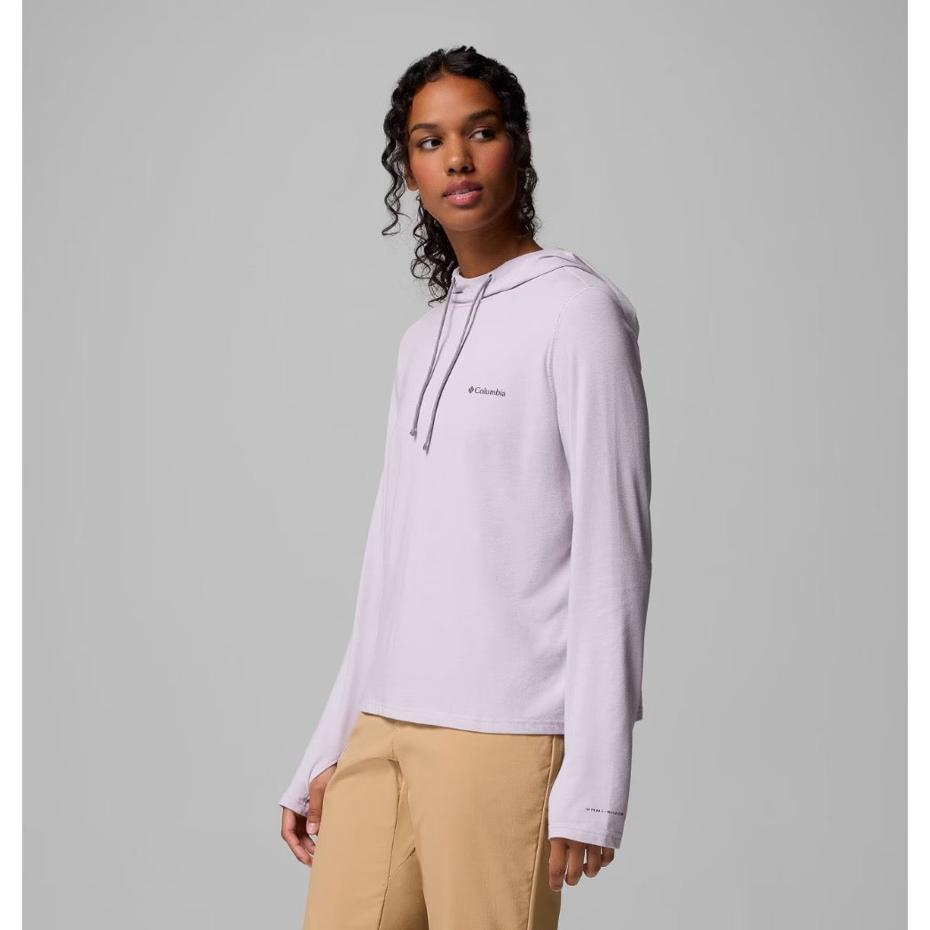 COLUMBIA - SUN TREK HOODIE II | Lavender Pearl