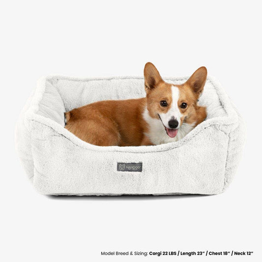 Nandog Pet Gear - The Super Cloud Bed in Pearl White