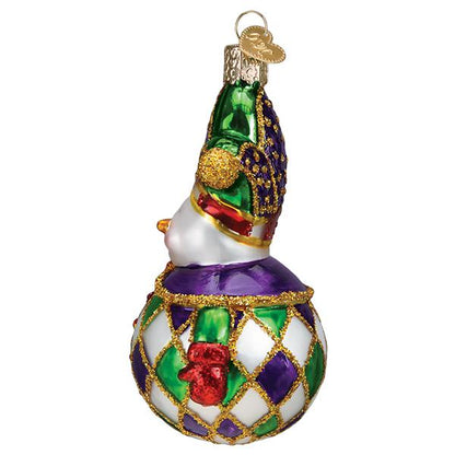 Harlequin Snowman