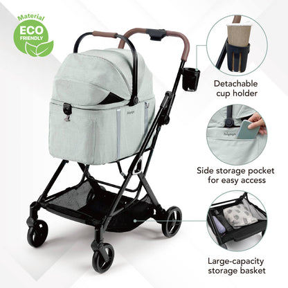 ibiyaya - Ibiyaya Tinker Small Detachable Pet Stroller