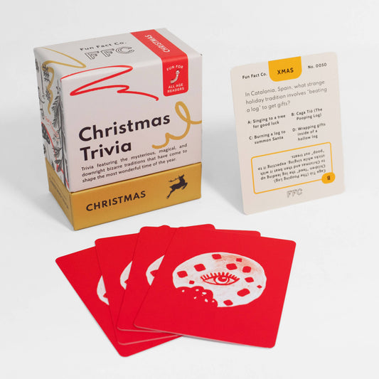 Christmas Trivia Game, Holiday Gift for Kids & Adults