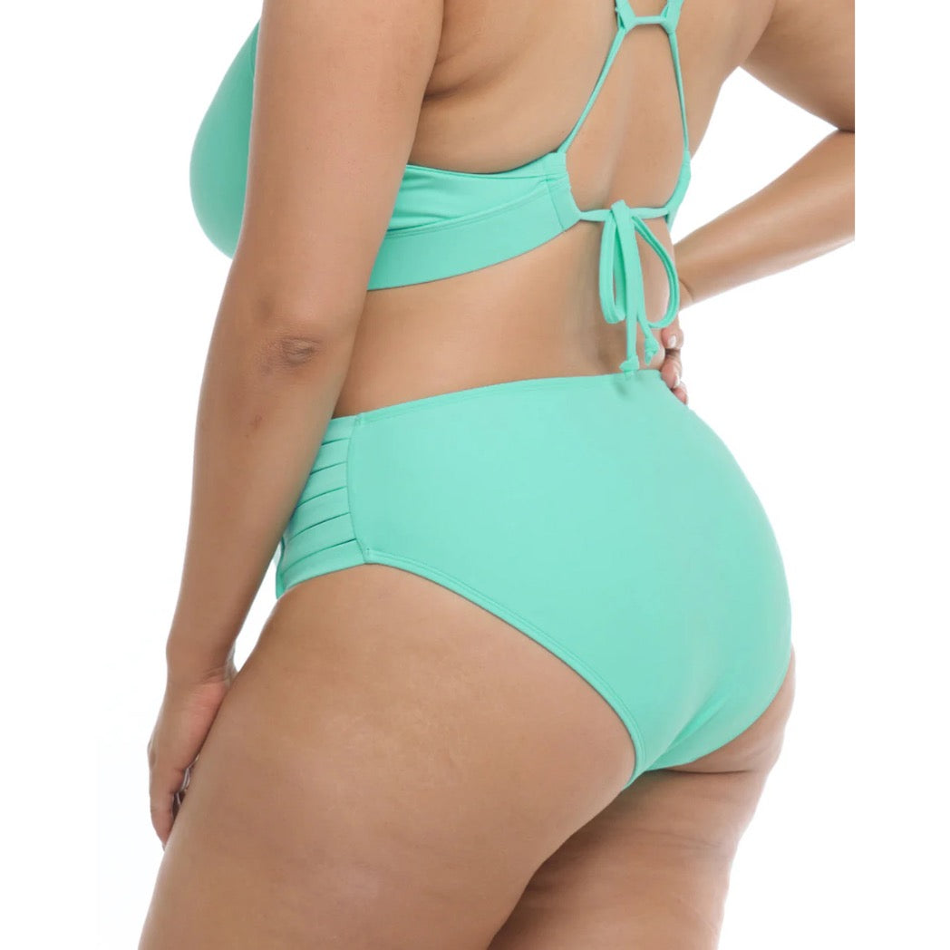 BODY GLOVE - SMOOTHIES RETRO PLUS SIZE BIKINI BOTTOM | SEAMIST