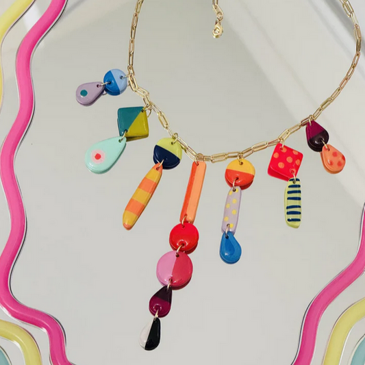 Colorful Drop Necklace