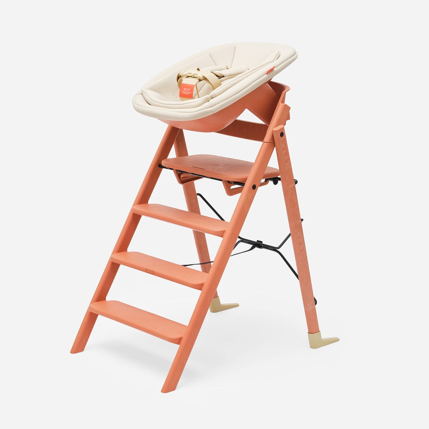 KAOS Klapp Newborn Seat - Terracotta Pink