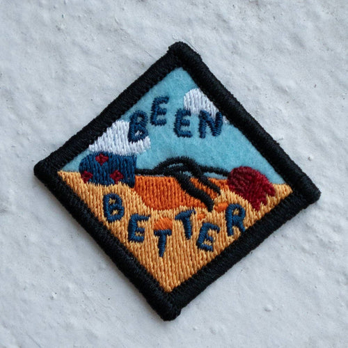 Been Better (Vase) - Tiny Felt Sticky Patch