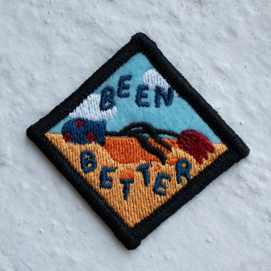 Been Better (Vase) - Tiny Felt Sticky Patch